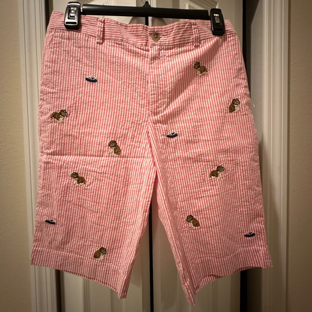 Polo by Ralph Lauren- “Bulldog Linen Shorts”